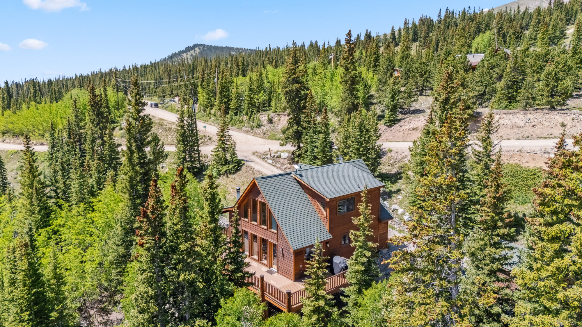 Log Home on 2.3 Acres in Alma, Colorado